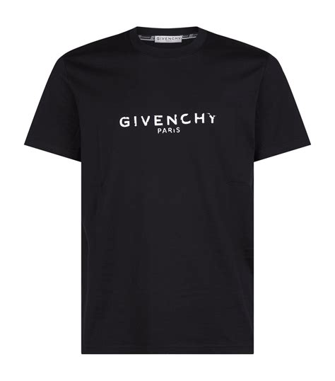 givenchy black oversized vintage logo t shirt|Givenchy t shirt men price.